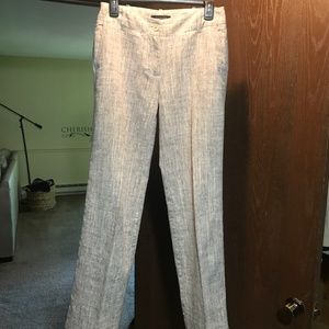 Talbots Signature Ladies Slacks Cotten/Linen Size 4